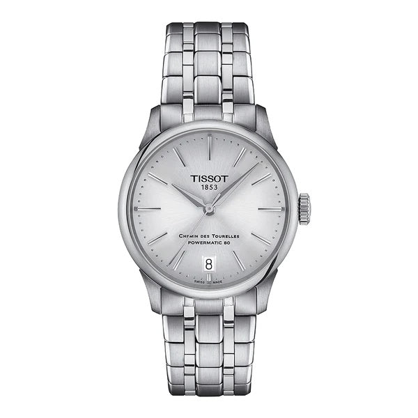 Tissot Chemin des Tourelles Powermatic 80 34mm Watch. T139.207.11.031.00