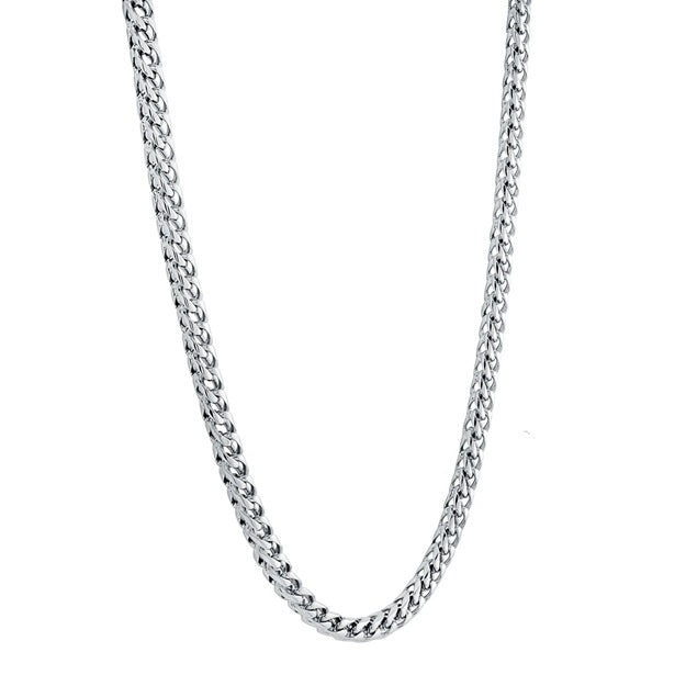 Italgem Steel 24" 6mm Round Franco Link Chain.