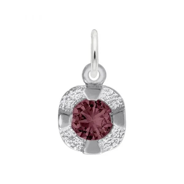 Rembrandt Sterling Silver Petite birthstone June.