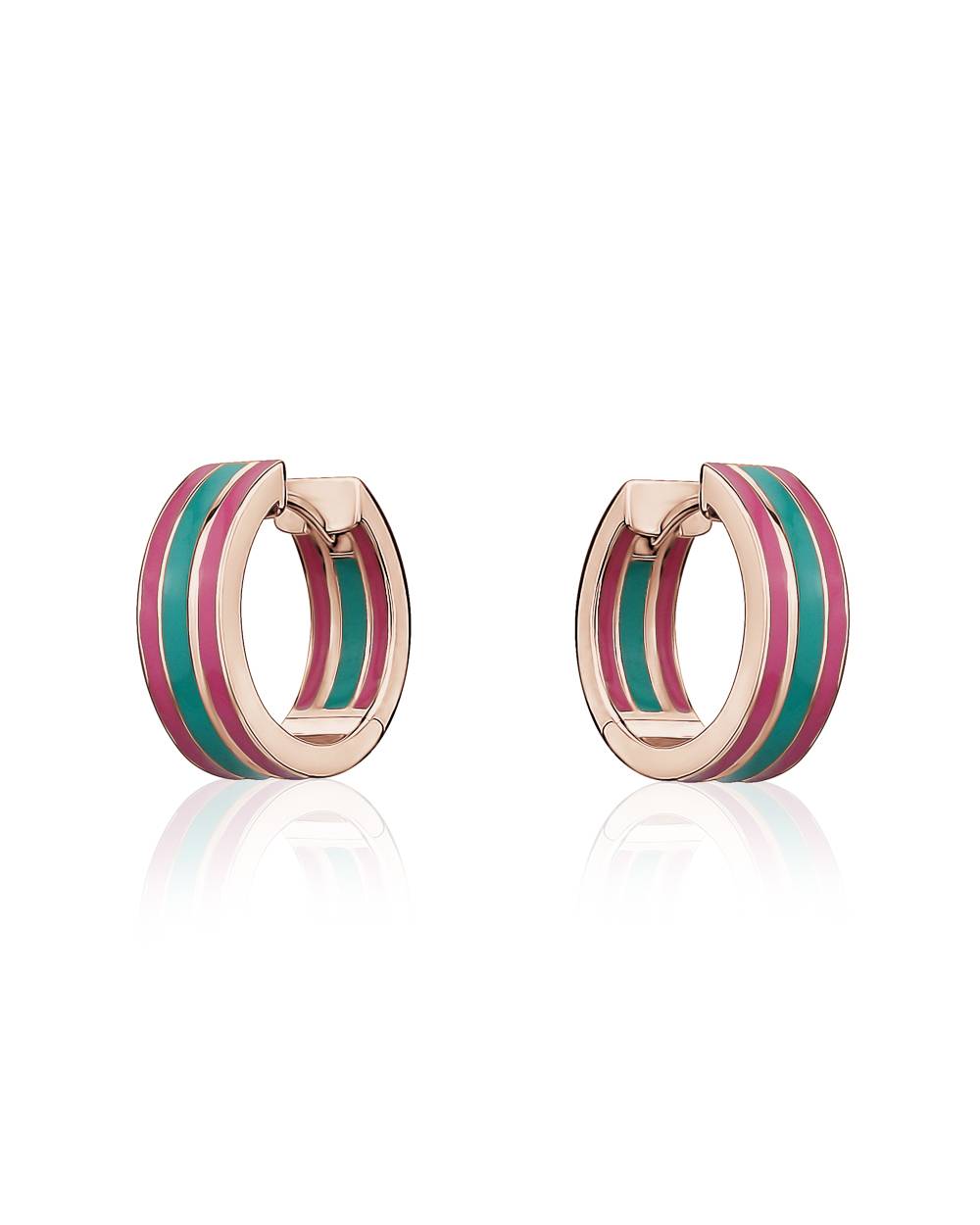 Larus Sterling Silver 15mm Huggies Earrings.