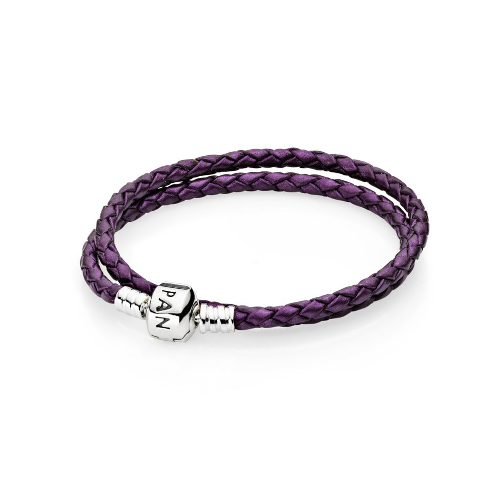 Leather Purple-Double