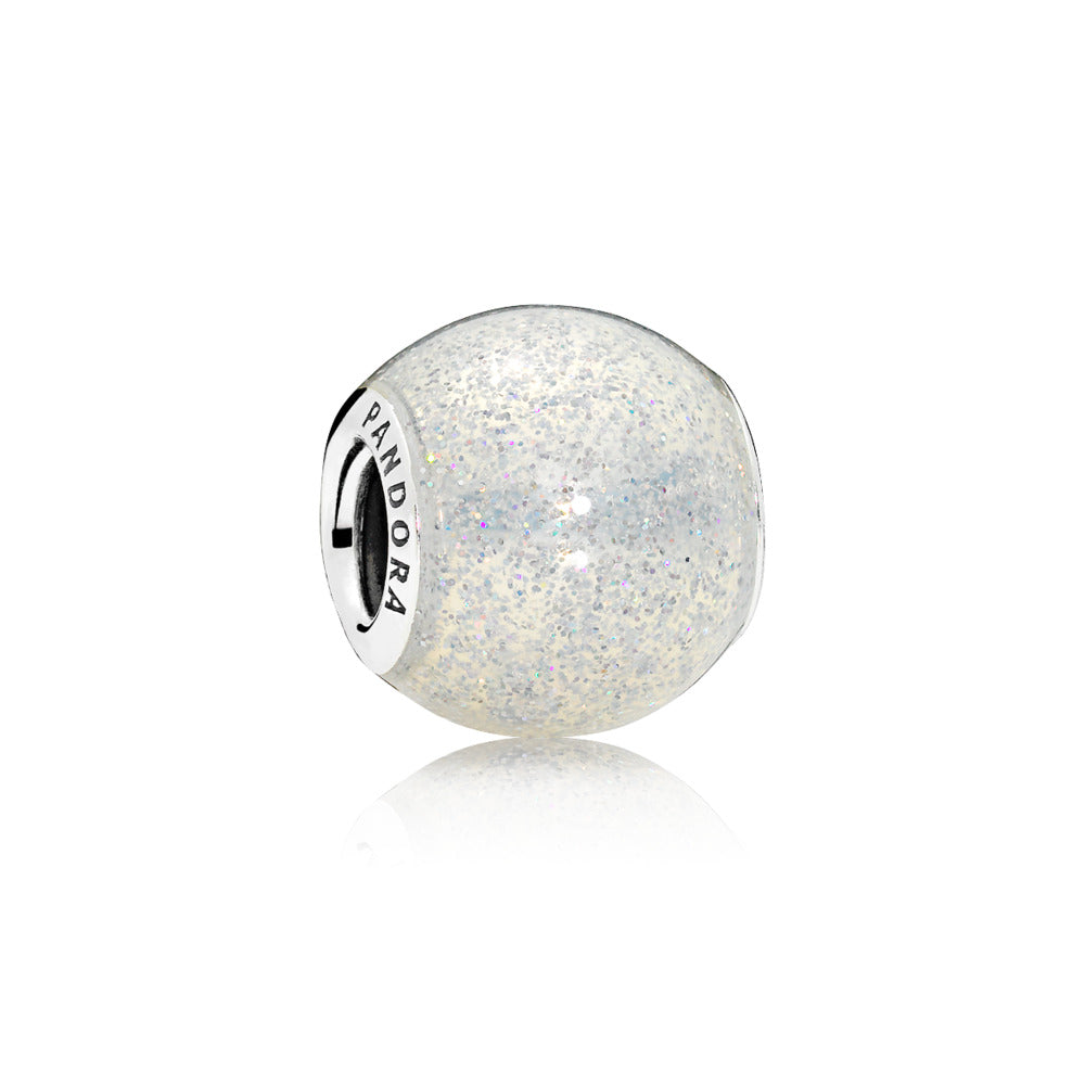 Glitter Ball, Silvery Glitter Enamel