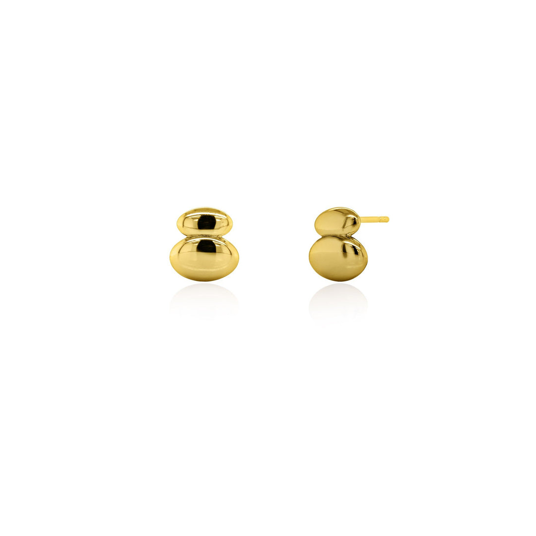 Sterling Silver Bubbles Stud Earrings
Dimensions: 11.8 x 11mm