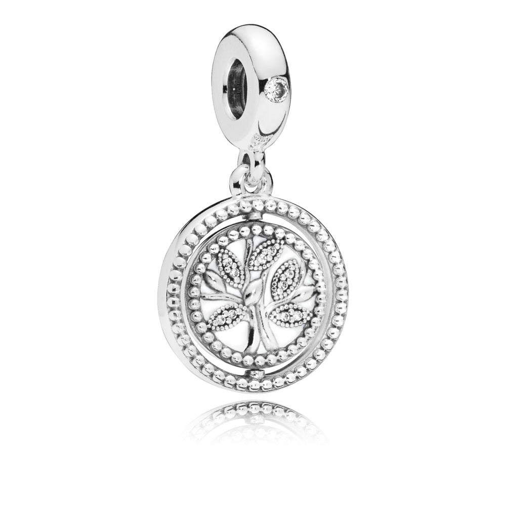 Spinning Family Tree Dangle Charm