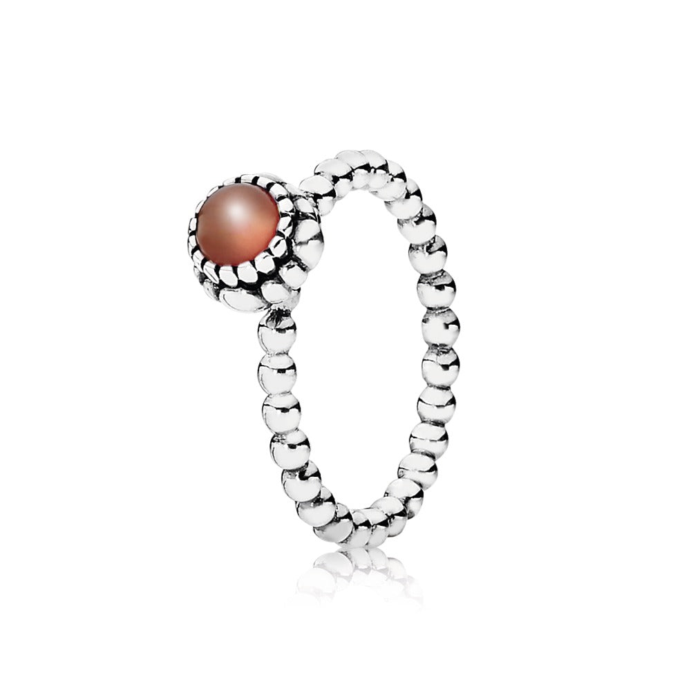 birthday blooms, july, carnelian
