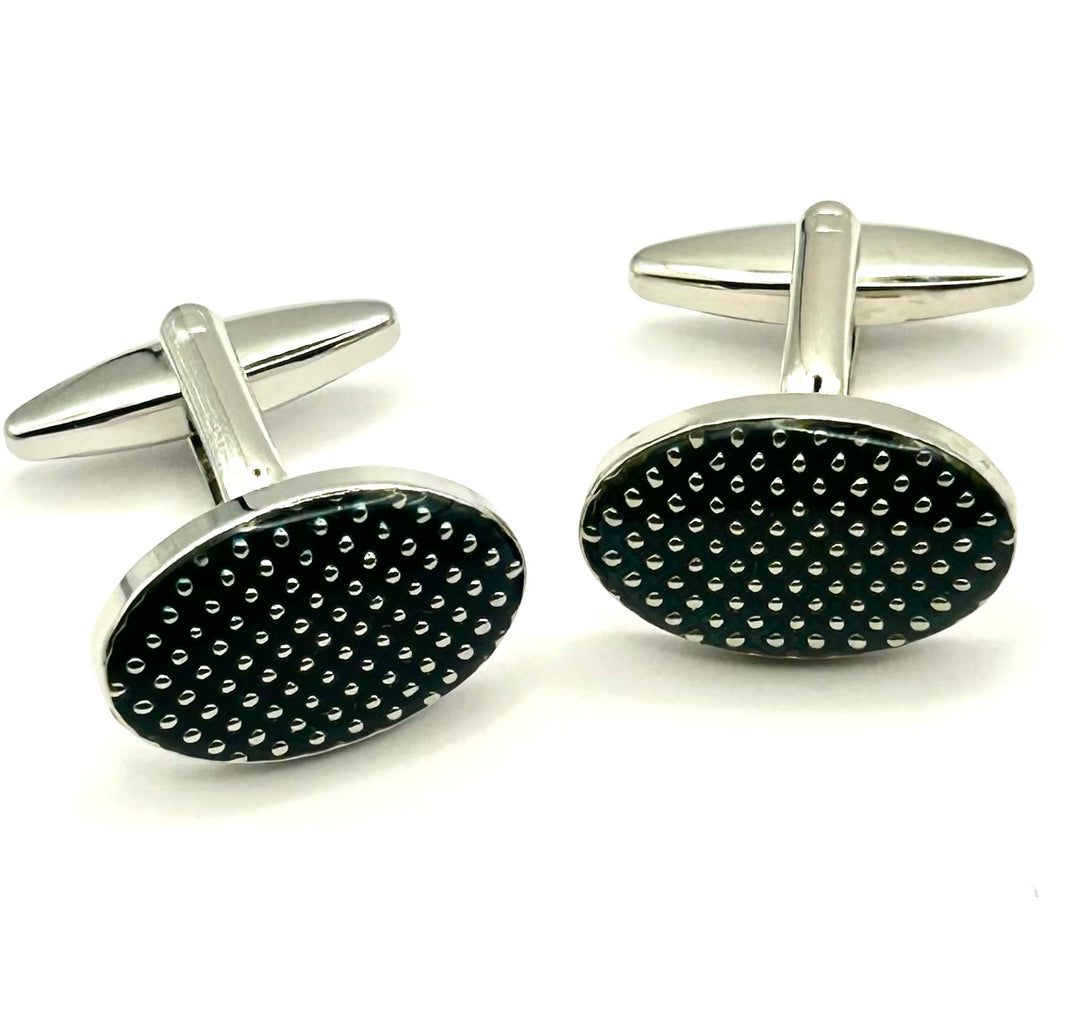 Webber Stainless steel Cuff Links.