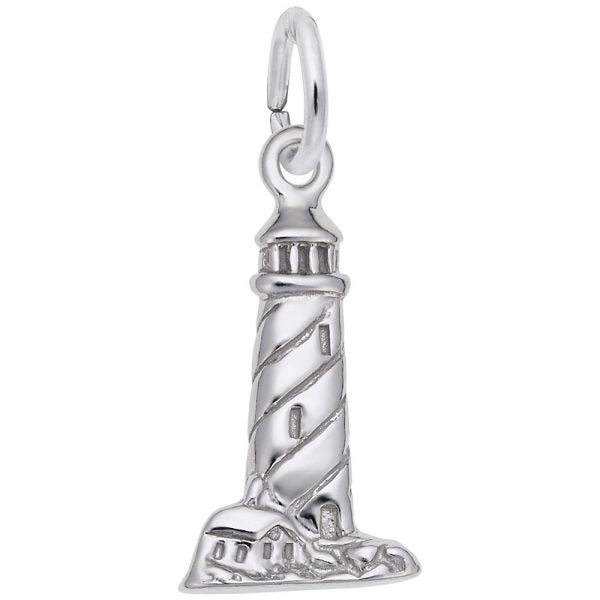 Rembrandt Sterling Silver Lighthouse Charm.