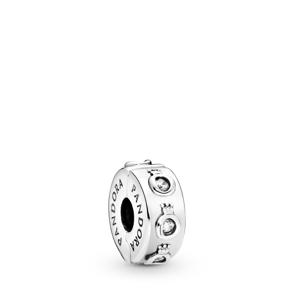 Sparkling Crown O Clip Charm