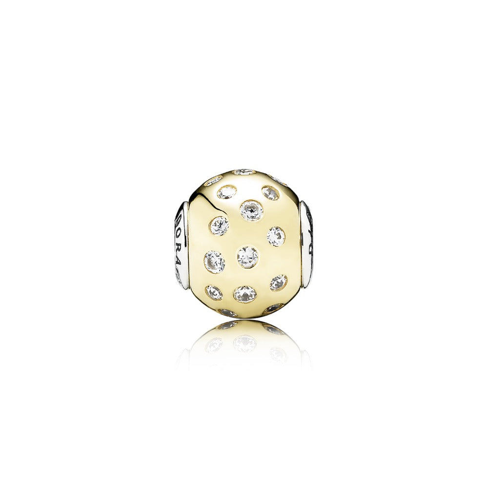 DIGNITY gold with silver core and cubic zirconia