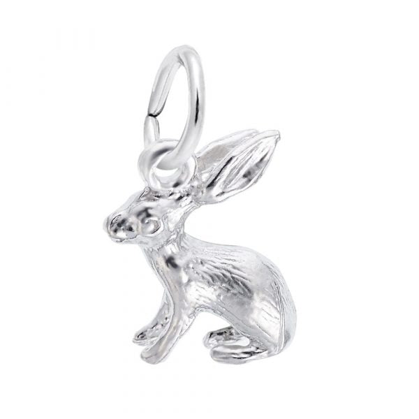 Rembrandt Sterling Silver Bunny Charm.