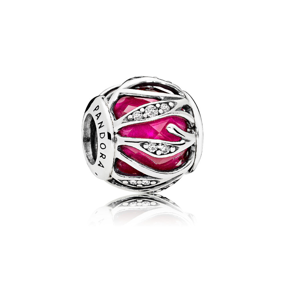 Nature's Radiance, Synthetic Ruby & Clear CZ