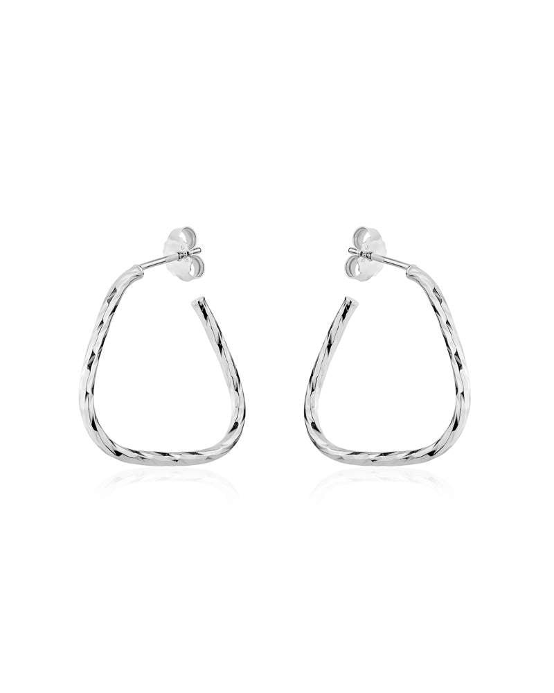 Larus Sterling silver Trapeze Earrings.