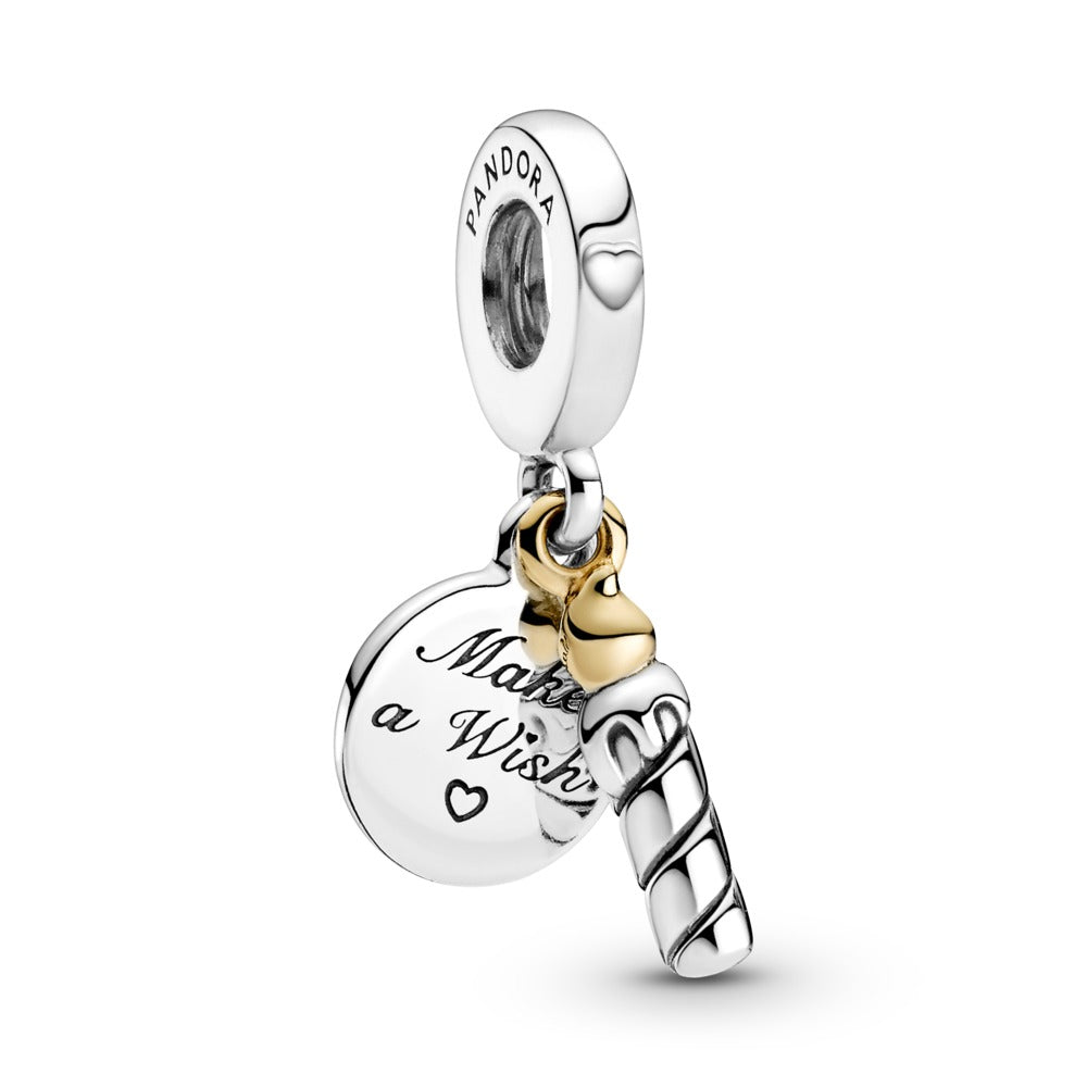 PandoraTwo-tone Birthday Candle Dangle Charm