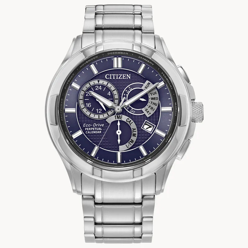 Citizen Calibre 8700 42.5mm Eco-Drive Stainless Steel Watch