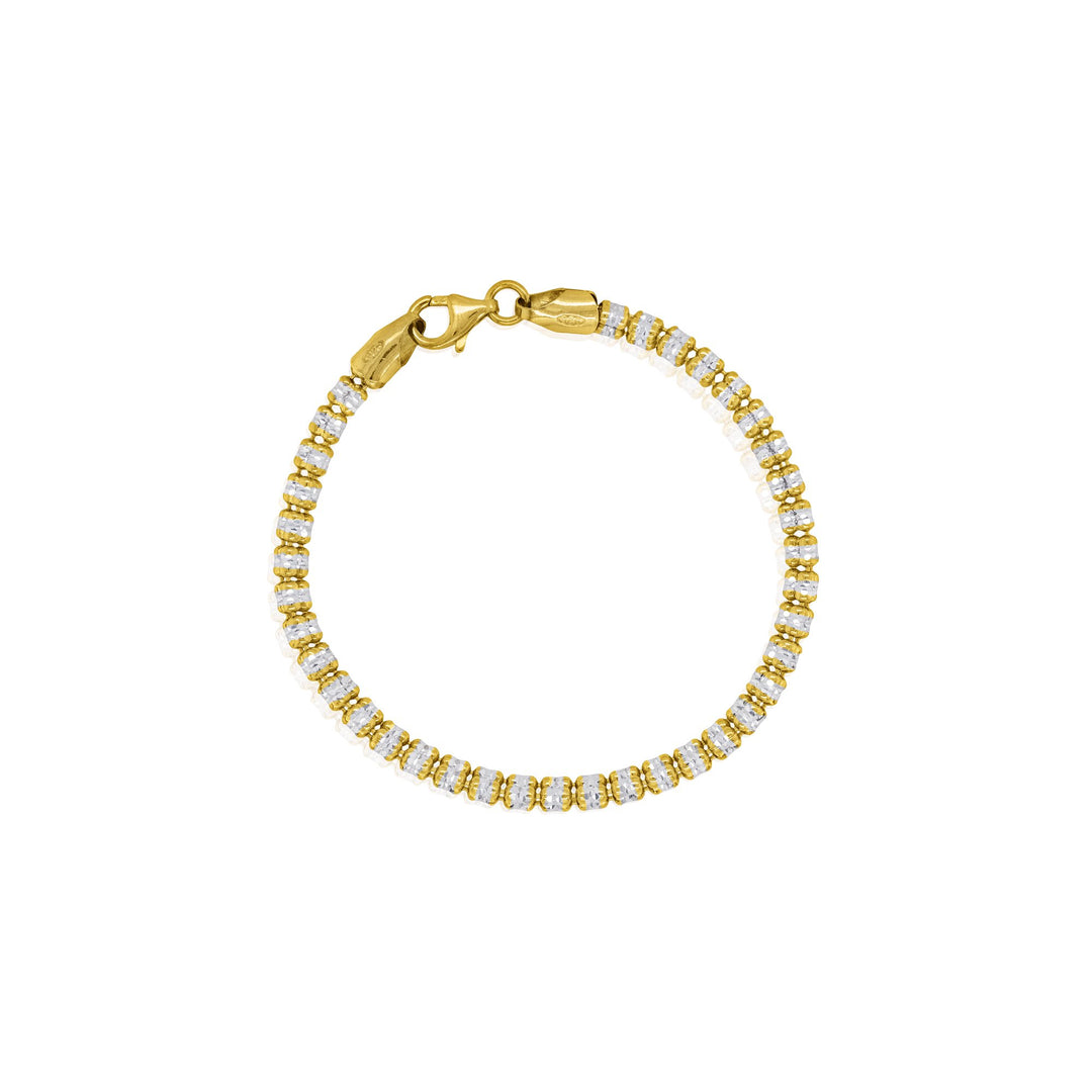 Sterling Silver 8.5" 3.9mm Fancy Ice Chain