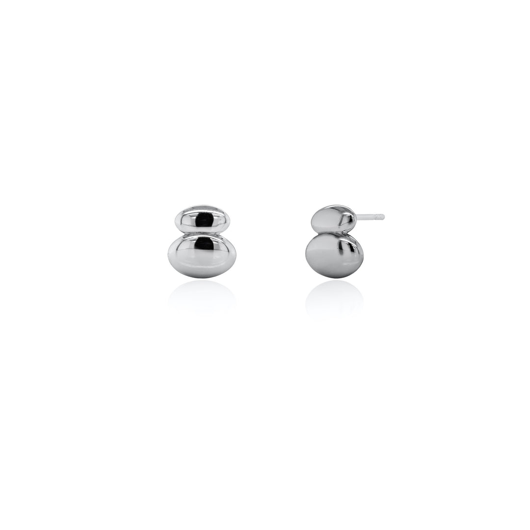 Sterling Silver Bubbles Stud Earrings
Dimensions: 11.8 x 11mm