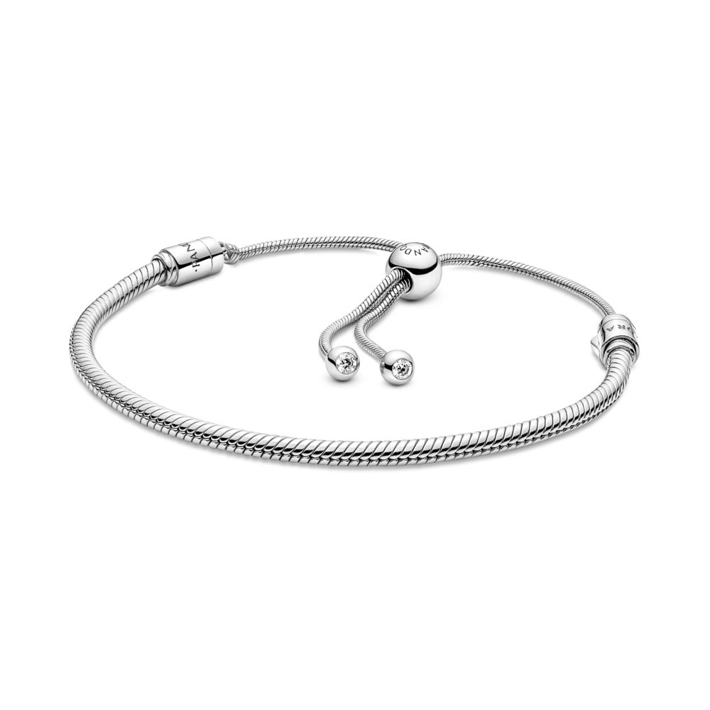 Pandora Moments Snake Chain Slider Bracelet