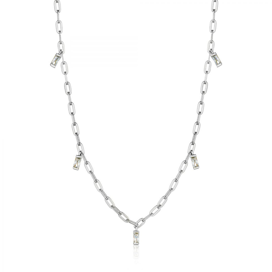 Ania Haie Sterling Silver Glow Necklace.