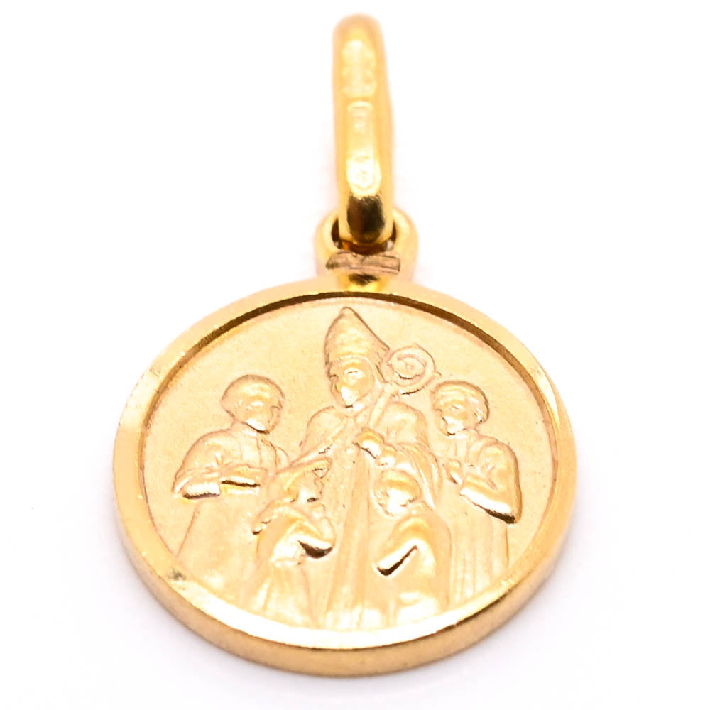 10KT Yellow Gold 10MM Confirmation Pendant.