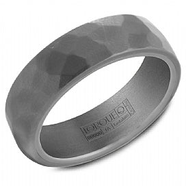 Torque Tantalum Wedding Band.