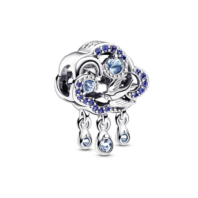 Pandora Cloud & Swallow Charm.