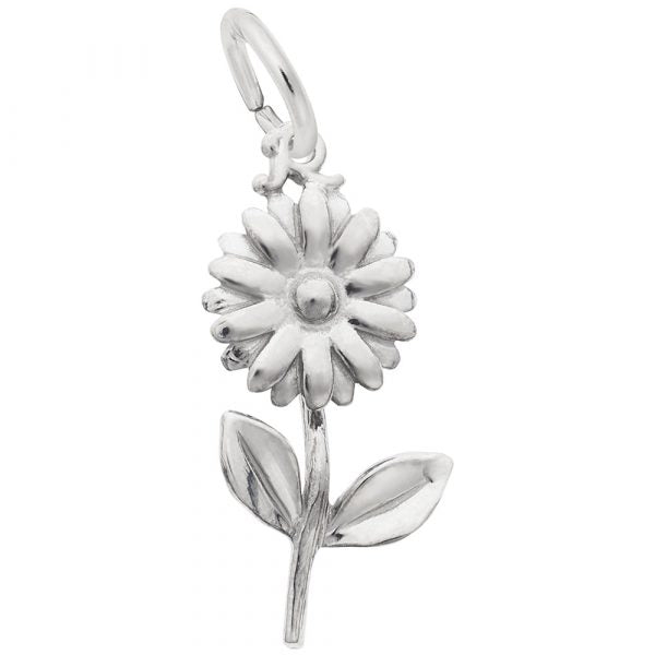Rembrandt Sterling Silver Daisy Flower Charm.