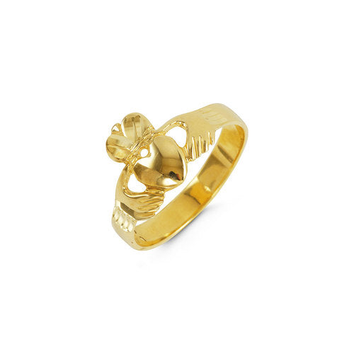 Bella 10Kt Yellow gold Claddagh ring
2.7g