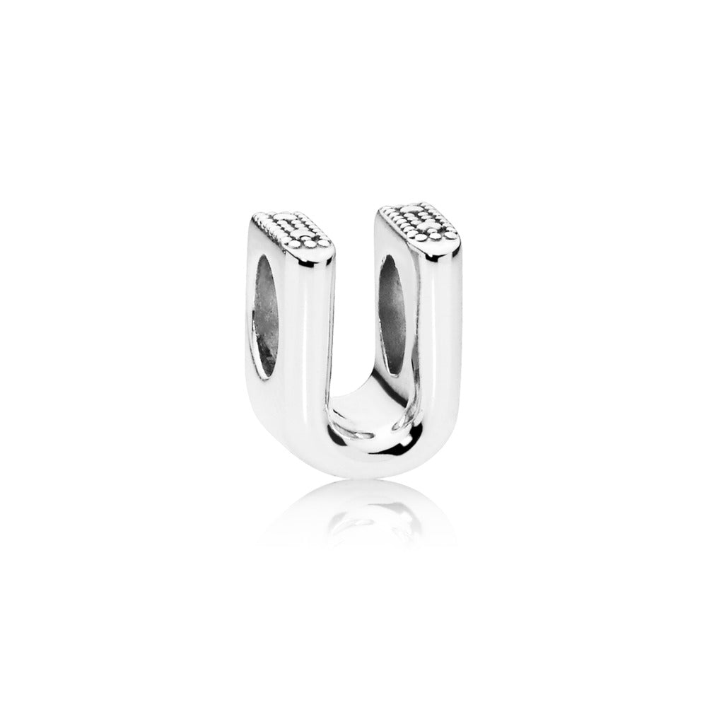 Letter U Alphabet Charm