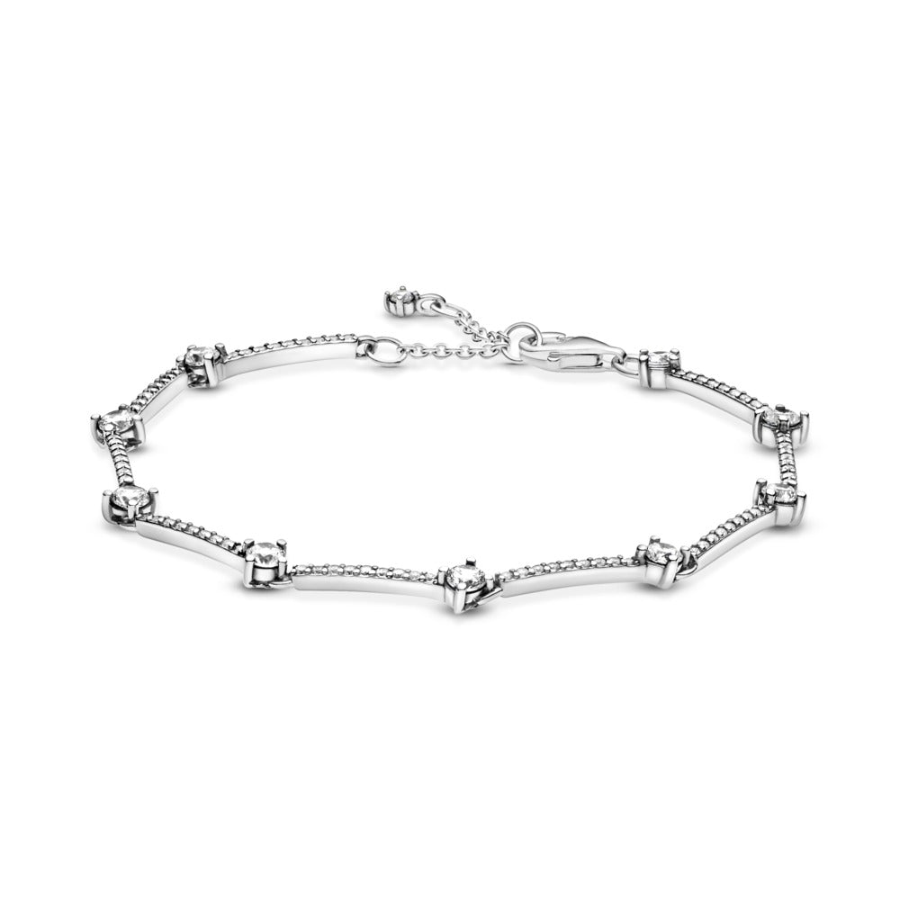 FINAL SALE - Sparkling Pav?? Bars Bracelet