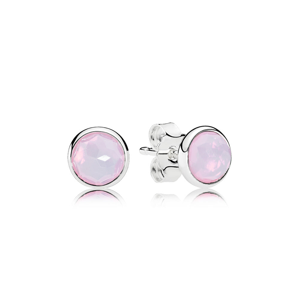 October Droplets, Opalescent Pink Crystal