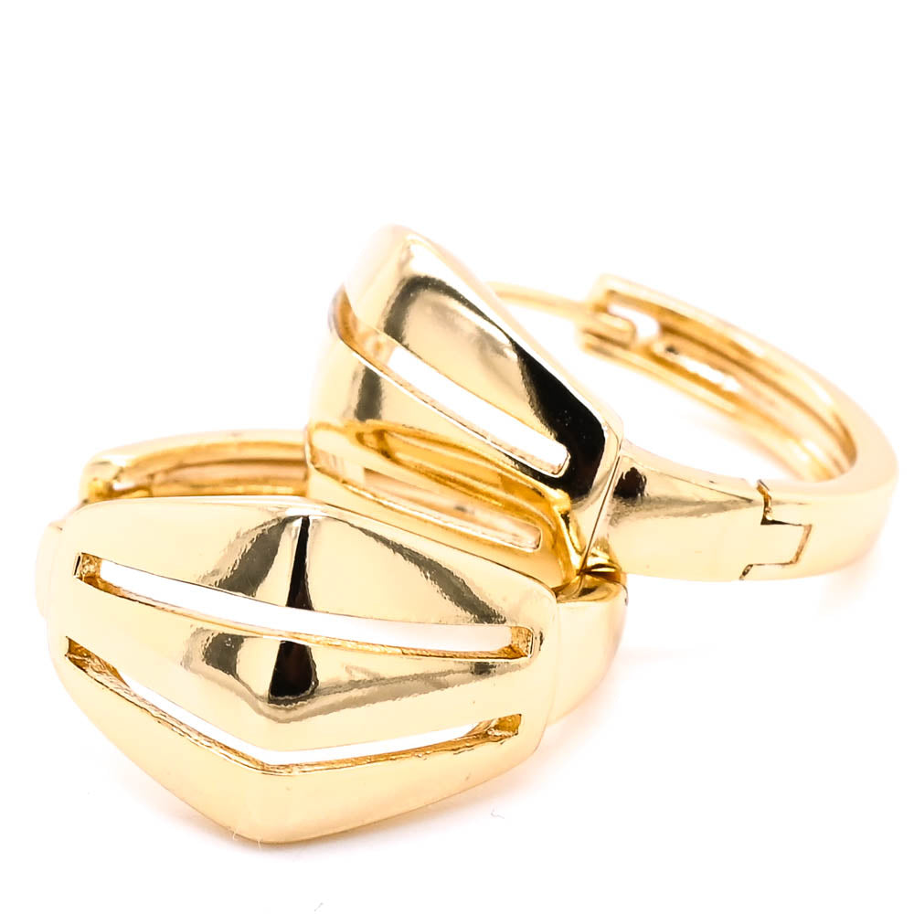 Sterling Silver 20mm Huggie Earrings.