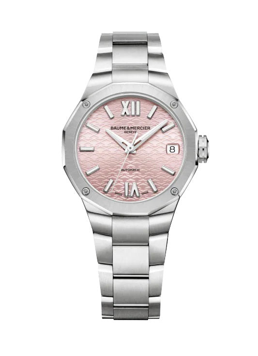 Baume et Mercier Riveria 10675 Automatic Watch Date Display 33mm
