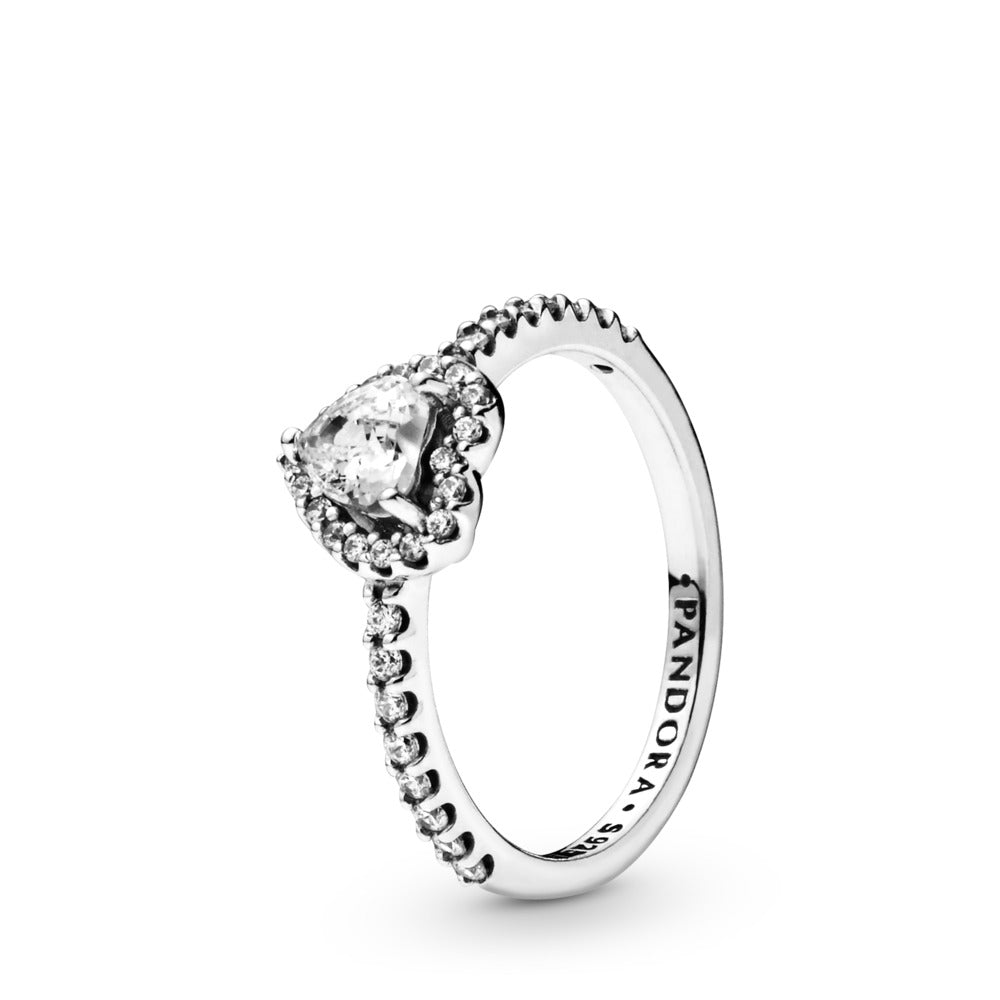 Elevated Heart Ring