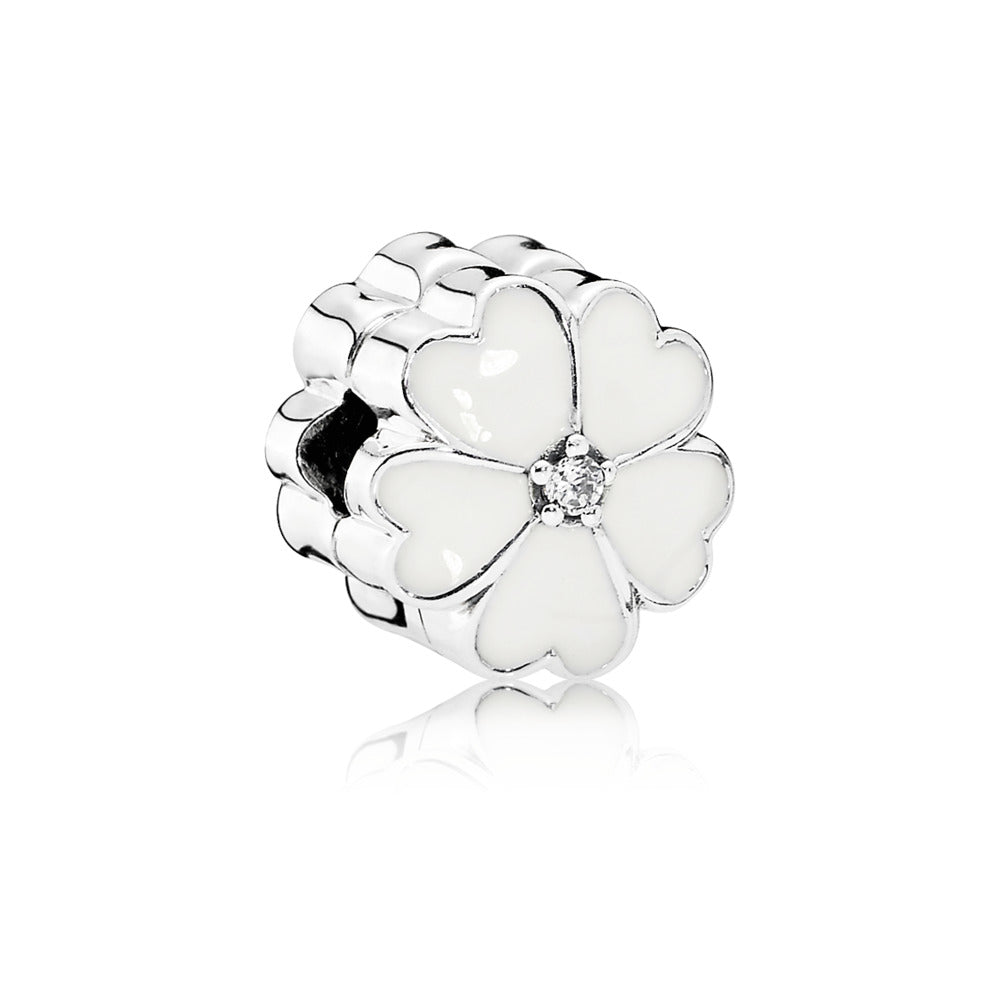 Pandora white primrose charm 2025