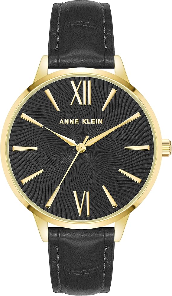 Anne Klein 36.5mm Quartz Watch. AK-4192GPBK