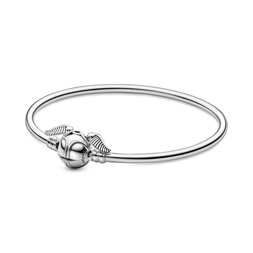 Pandora Moments Harry Potter Golden Snitch Clasp Bangle Graziella Fine Jewellery