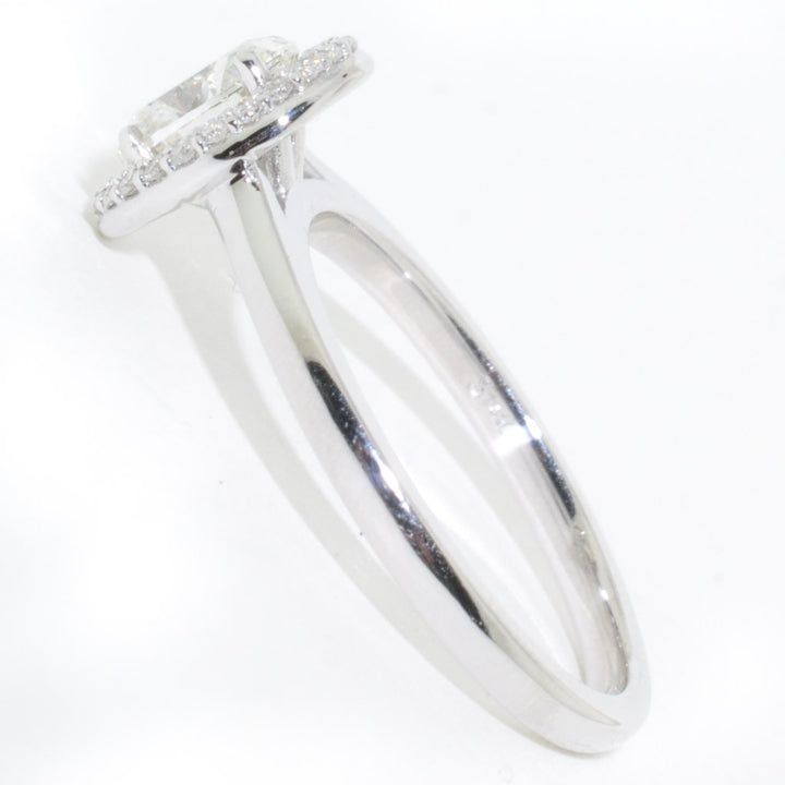 Graziella Originals Diamond Engagement Ring - 0.81CTW  GIA Certified VS2-H Centre Diamond