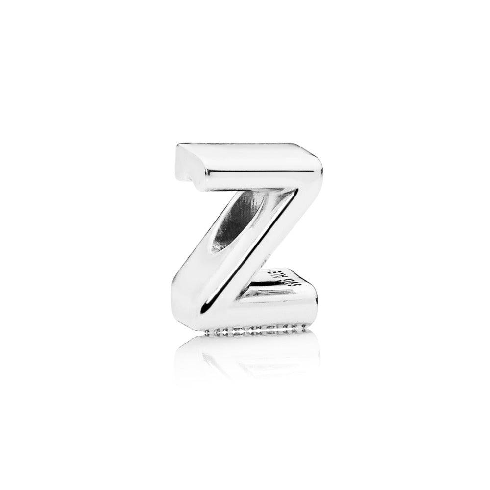 Letter Z Alphabet Charm