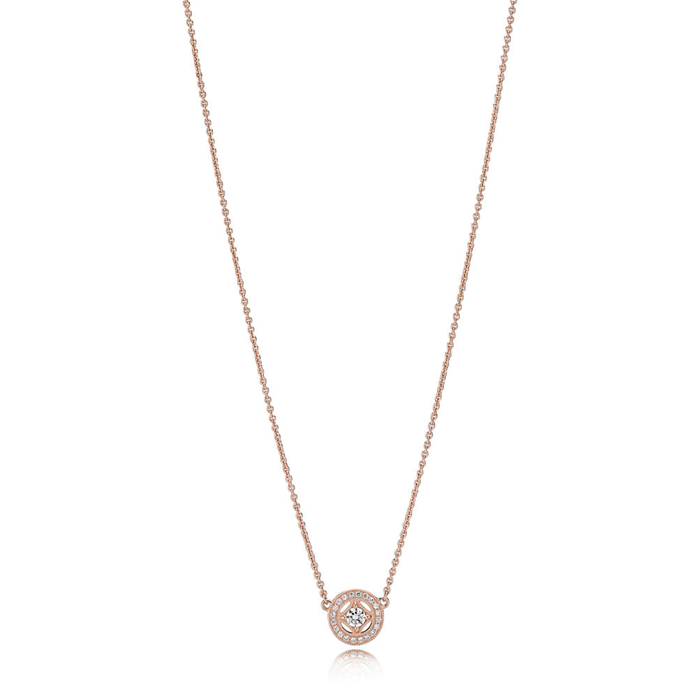 Vintage Circle Collier Necklace