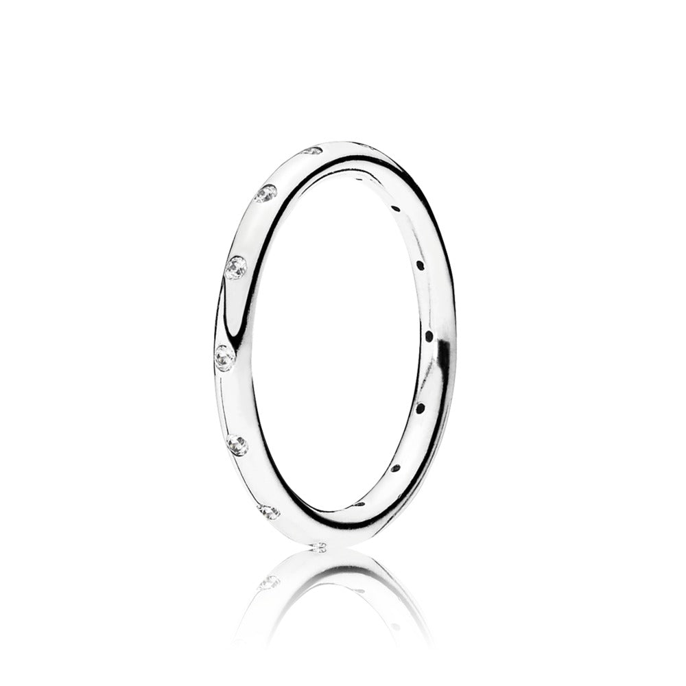 Simple Sparkling Band Ring