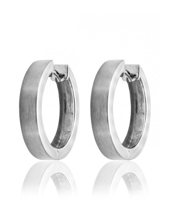 Larus Sterling Silver 20MM Huggies Earrings.
