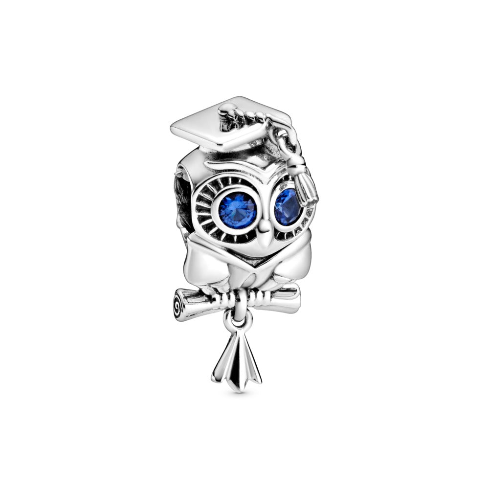 Wise Owl Graduation Charm – Graziella Fine Jewellery