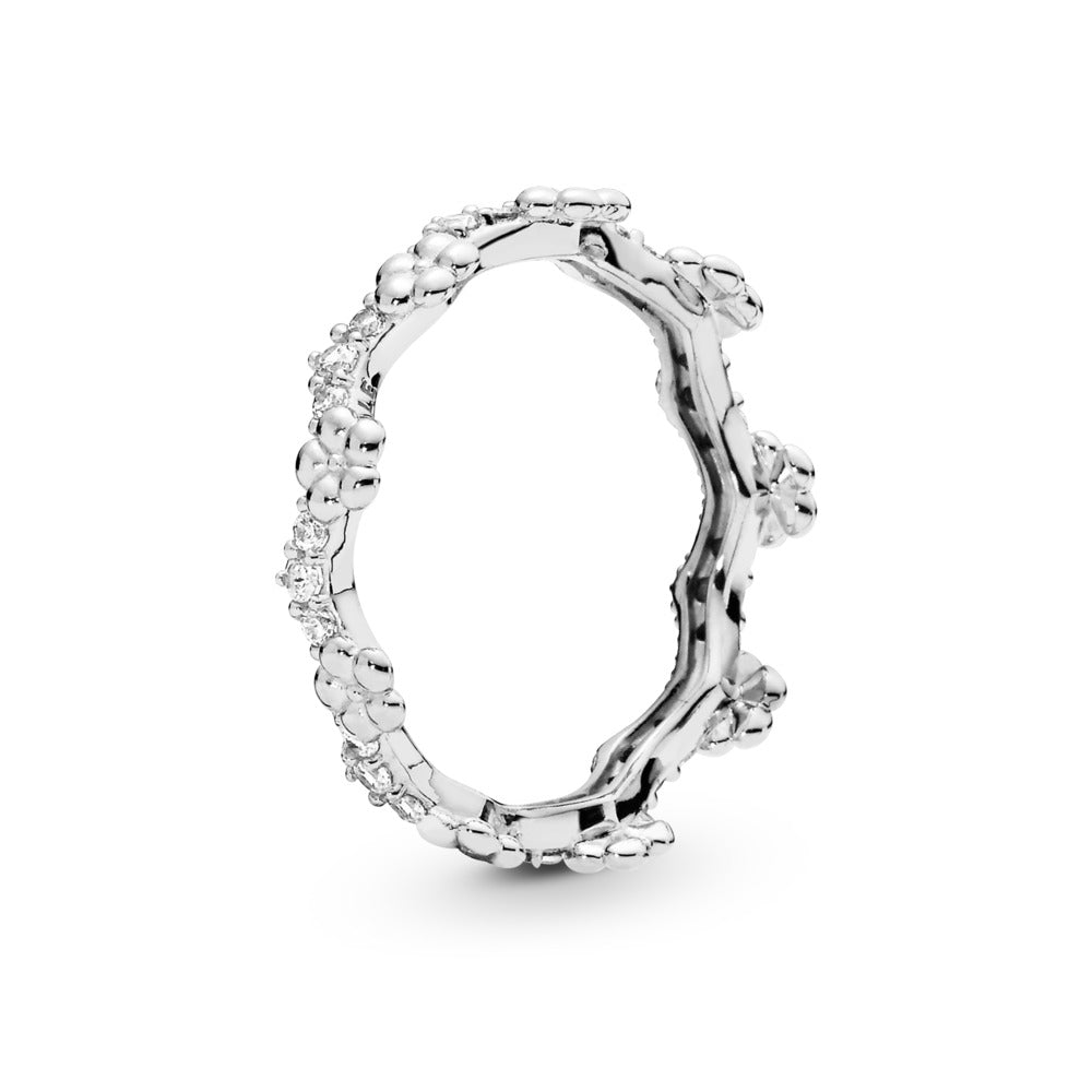 Flower Crown, Clear CZ