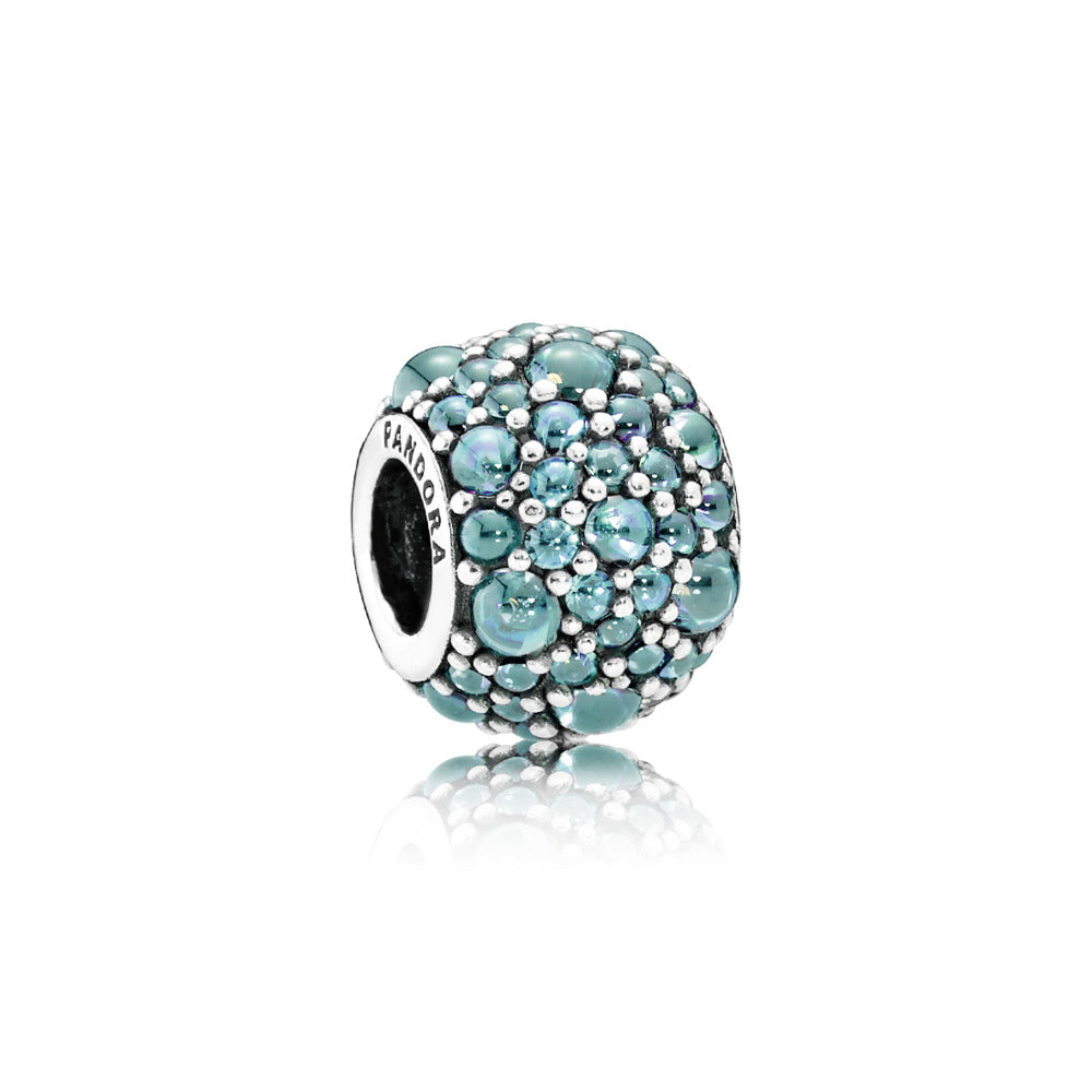 Shimmering Droplet, Teal CZ