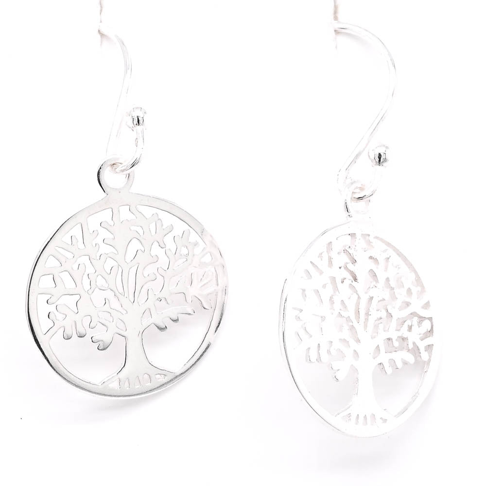 Sterling Silver Drop Earrings.