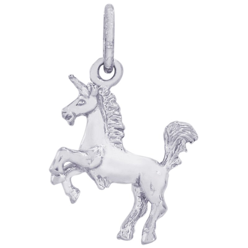 Rembrandt Sterling Silver Unicorn Charm.