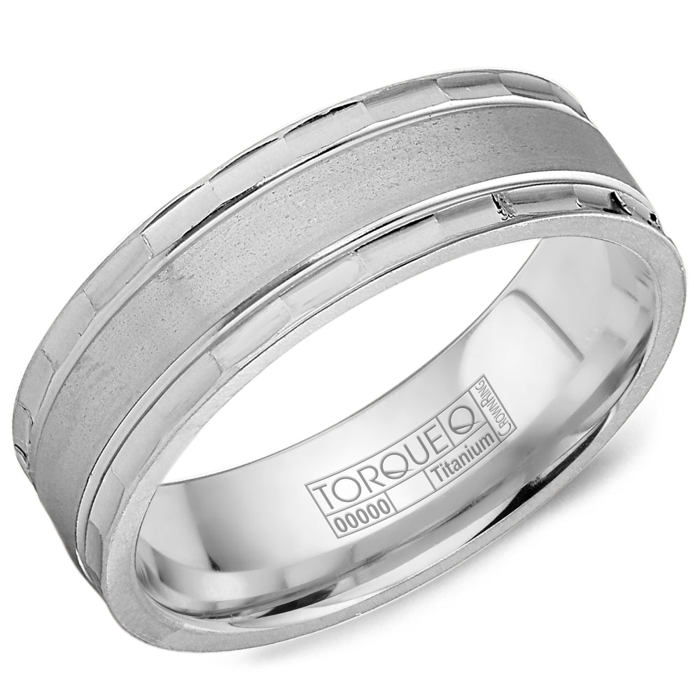 Torque Titanium Grey Ring.