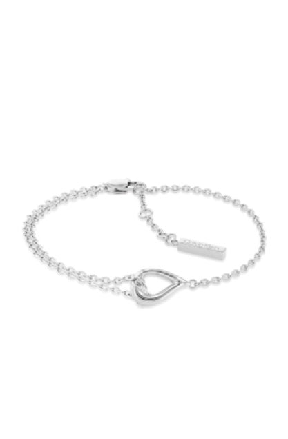 Calvin Klein Stainless Steel 7.5" Link Bracelet.