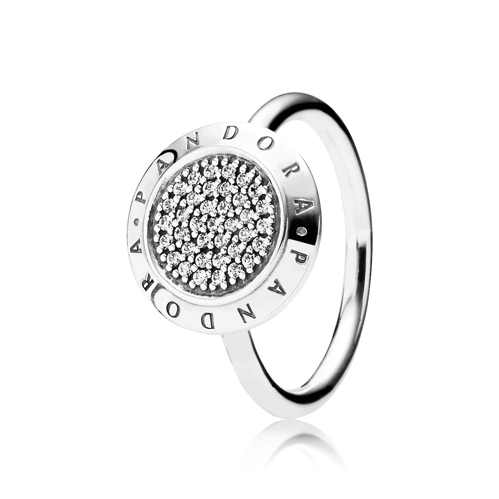 Pandora Logo PaveRing
