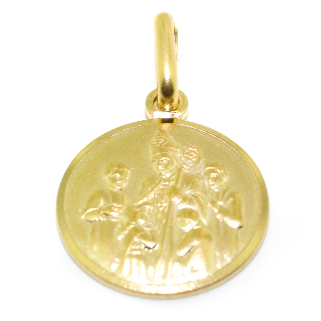 10KT Yellow Gold 12MM Confirmation Pendant.